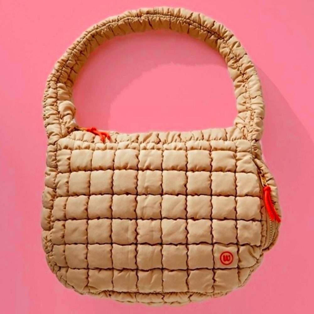 QUILTED tote bag(Wantables) beige. Perfect condition, never used, tags still on